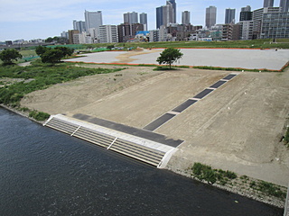 R1多摩川左岸矢口築堤護岸工事